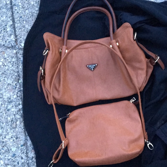 Authentic Prada handbag 2 pc - Picture 4 of 8